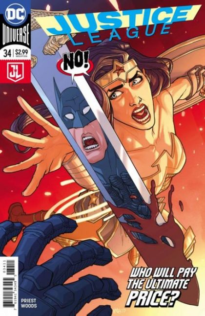 Justice League, Vol. 2 #34A Regular Pete Woods Cover