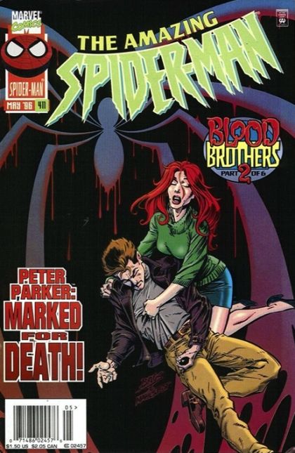 The Amazing Spider-Man, Vol. 1 #411B Newsstand Edition