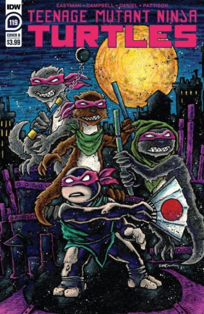 Teenage Mutant Ninja Turtles, Vol. 5 #119B Variant Kevin Eastman Cover