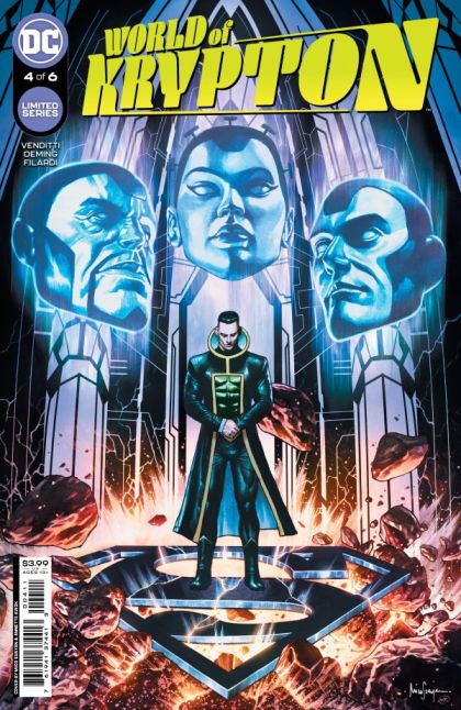 World of Krypton, Vol. 3 #4A Regular Mico Suayan Cover