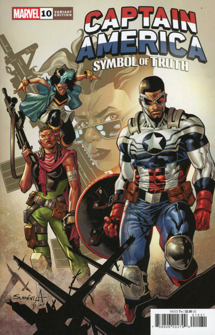 Captain America: Symbol of Truth, Vol. 1 #10C Sergio Davila Cover