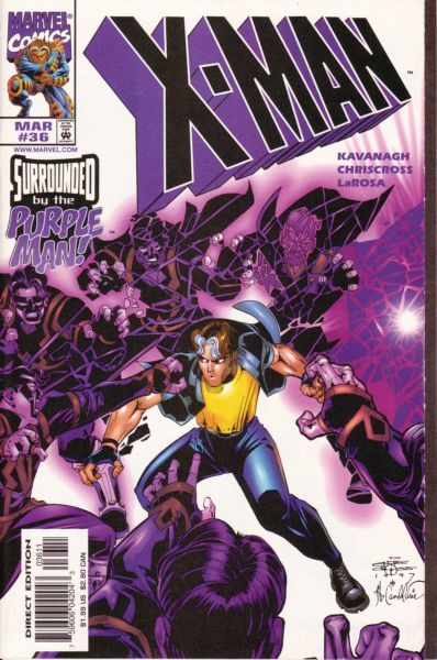 X-Man #36A Direct Edition