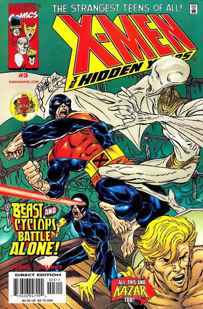 X-Men: The Hidden Years #3A Direct Edition