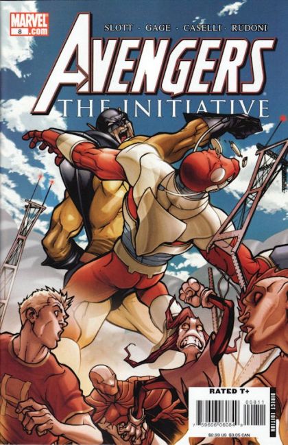 Avengers: The Initiative #8 Stefano Caselli Regular