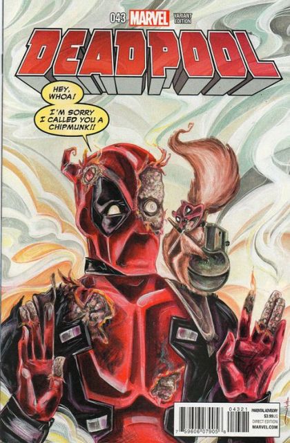 Deadpool, Vol. 4 #43B Women Of Marvel Cover