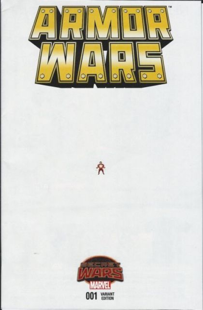 Armor Wars #1G Pasqual Ferry 1:15 Ant-Sized Cover