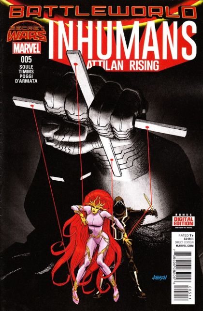 Inhumans: Attilan Rising #5A Regular Dave Johnson Cover