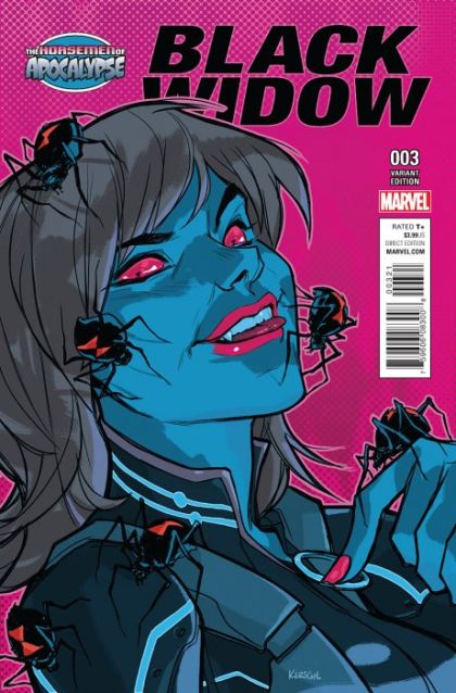 Black Widow, Vol. 7 #3B Variant Karl Kerschl Age Of Apocalypse Cover