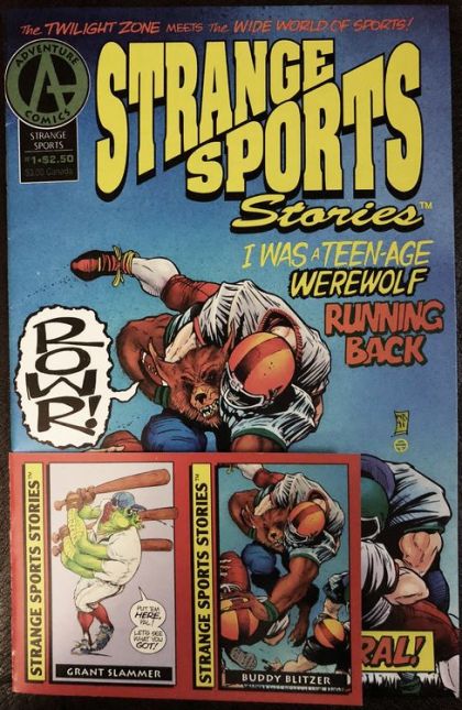 Strange Sports Stories (Adventure Comics) #1B Variant Cover