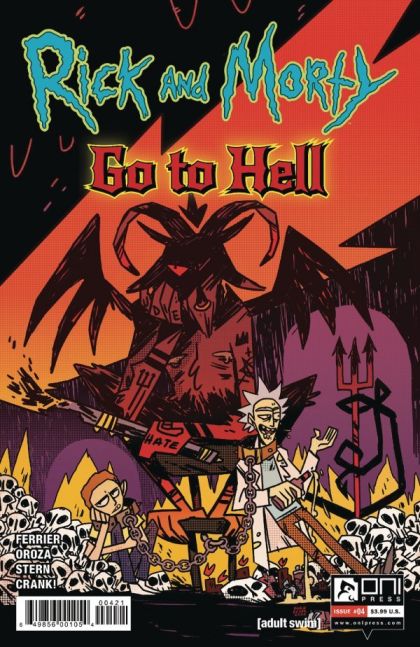 Rick and Morty: Go To Hell #4B Marie Enger Variant