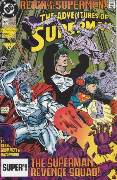 The Adventures of Superman #504A Direct Edition