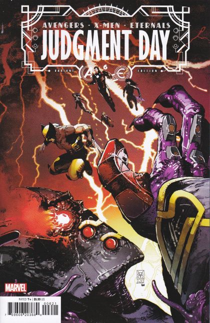 A.X.E.: Judgment Day #6B Valerio Giangiordano Variant