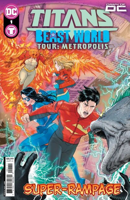 Titans: Beast World Tour - Metropolis #1A Mikel Janin Regular