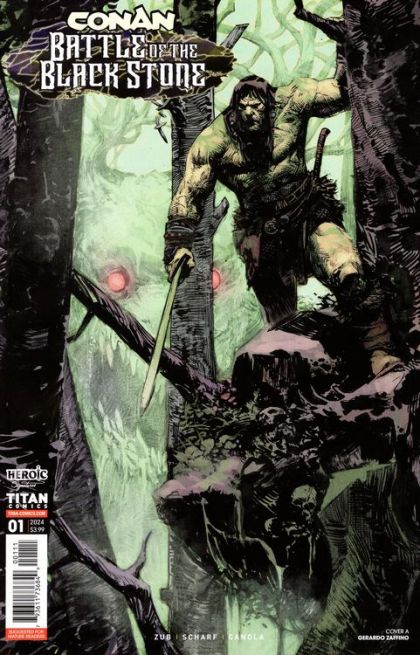 Conan the Barbarian: Battle of the Black Stone #1A Gerardo Zaffino Regular