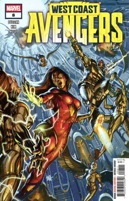 The West Coast Avengers, Vol. 4 #8A Ben Harvey Regular