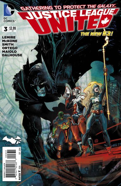 Justice League United #3C Mario Alberti Batman 75 Variant