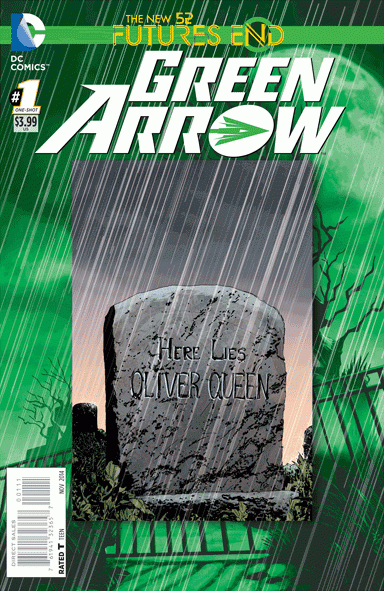 Green Arrow: Futures End #1A 3D Cover