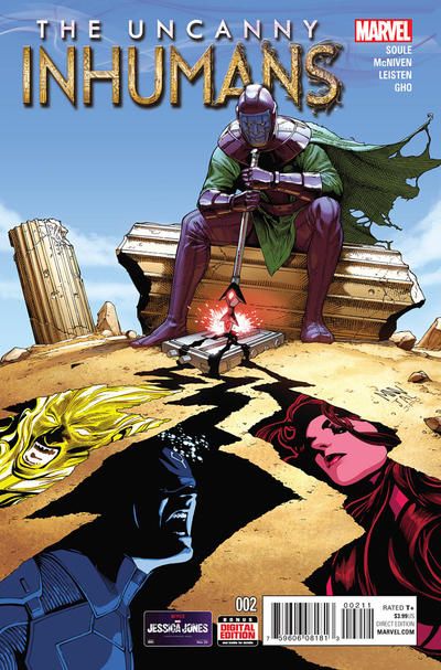 The Uncanny Inhumans #2A Regular Steve McNiven Cover