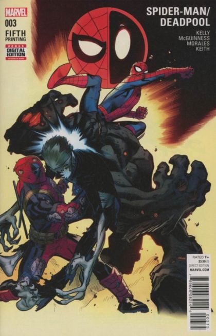 Spider-Man / Deadpool, Vol. 1 #3H 5th Printing Ed McGuiness