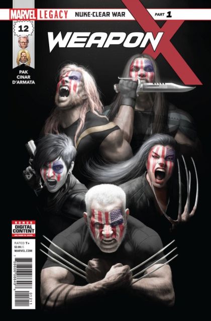 Weapon X, Vol. 3 #12A Regular Rahzzah Cover