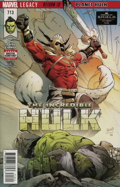 The Incredible Hulk, Vol. 3 #713A Greg Land Regular