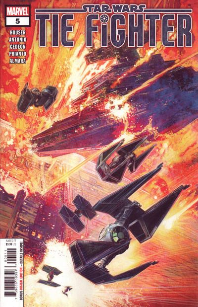 Star Wars: TIE Fighter #5A Tommy Lee Edwards Cover