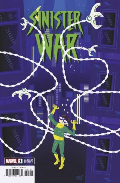 Sinister War #1F Variant Jeffrey Veregge Cover