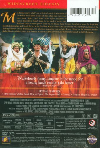 Robin Hood: Men in Tights (1993) - DVD