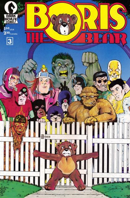 Boris the Bear #3 James Dean Smith Regular Cover