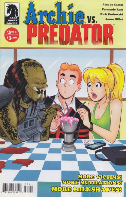 Archie vs. Predator #3A Main Cover