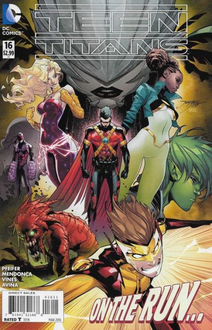 Teen Titans, Vol. 5 #16A Jorge Jimenez Regular Cover