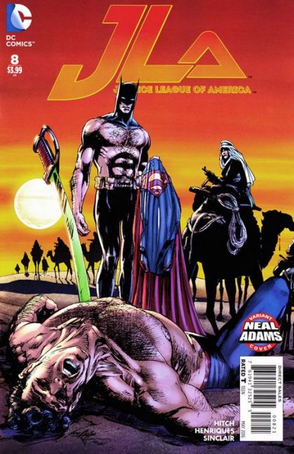 Justice League of America, Vol. 4 #8B Neal Adams Variant Cover
