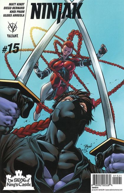 Ninjak, Vol. 3 #15B Cvr B Bernard