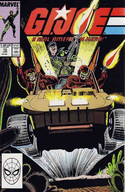 G.I. Joe: A Real American Hero (Marvel) #72A Direct Edition