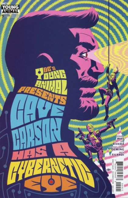 Cave Carson Has A Cybernetic Eye #9B Variant Michael Cho Cover
