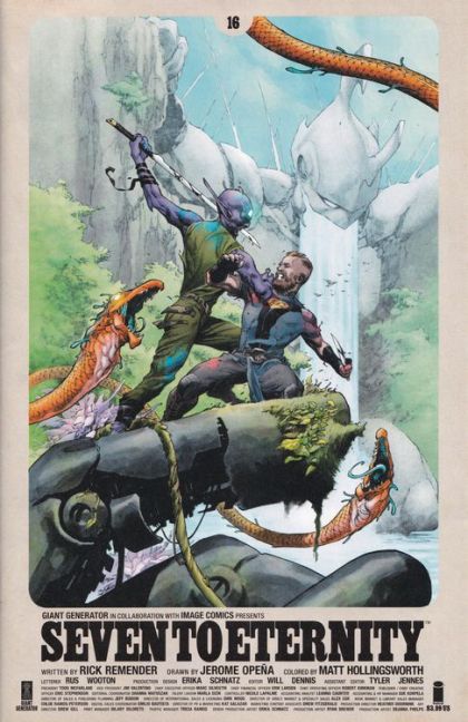 Seven To Eternity #16A Jerome Opeña & Matt Hollingsworth Cover