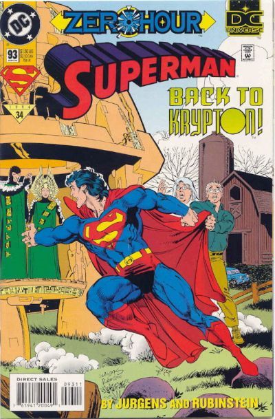 Superman, Vol. 2 #93A Direct Edition