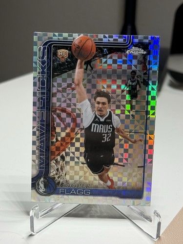 Cooper Flagg Rookie Xfractor Topps Chrome Update