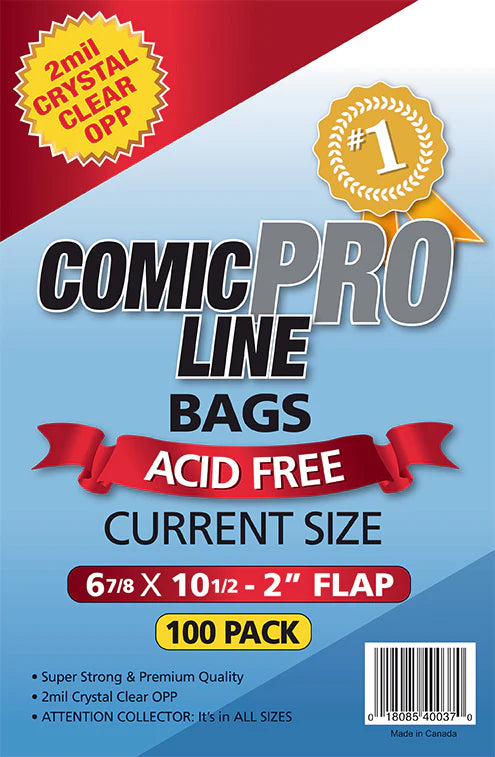 CPL Current Size Comic Bags