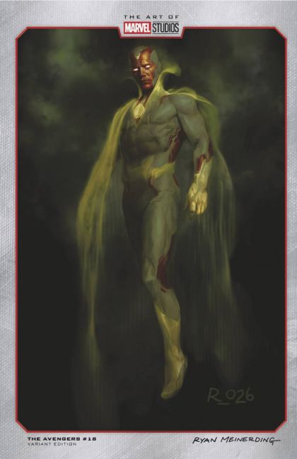 The Avengers, Vol. 9 #18E Ryan Meinerding Marvel Studios Variant