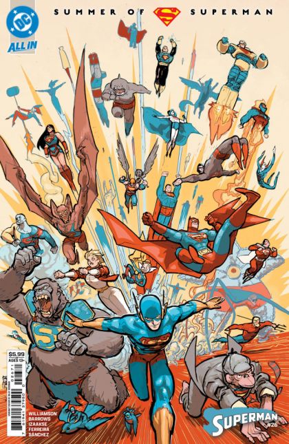 Superman, Vol. 6 #26F Riley Rossmo Supersmash-Up Variant