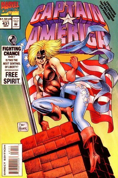 Captain America, Vol. 1 #431A Direct Edition