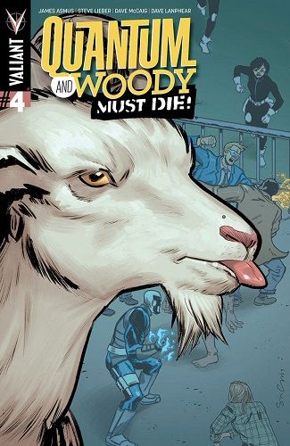 Quantum & Woody Must Die #4B Incentive Sina Grace Variant Cover