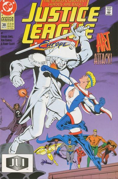 Justice League Europe / International #38A Direct Edition