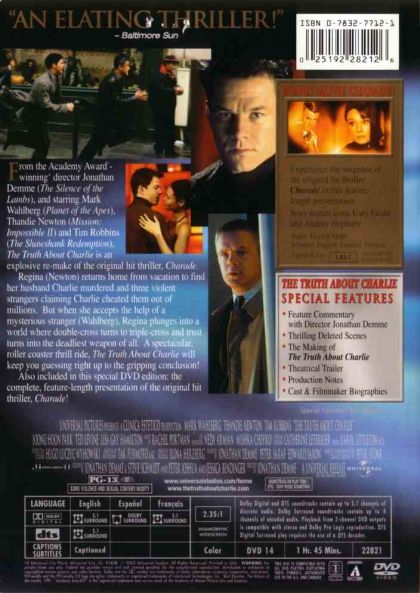 The Truth About Charlie (2002) - DVD