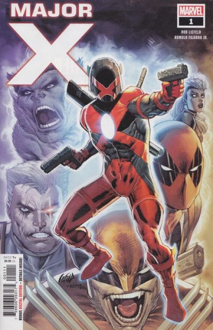 Major X, Vol. 1 #1A Rob Liefeld Cover