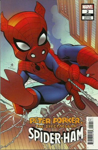 Spider-Ham, Vol. 1 #2B Variant Nick Bradshaw Cover