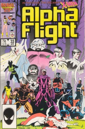 Alpha Flight, Vol. 1 #33A Direct Edition