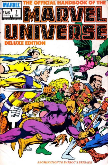 Official Handbook of the Marvel Universe: Deluxe Edition (Vol. 2) #1A Direct Edition