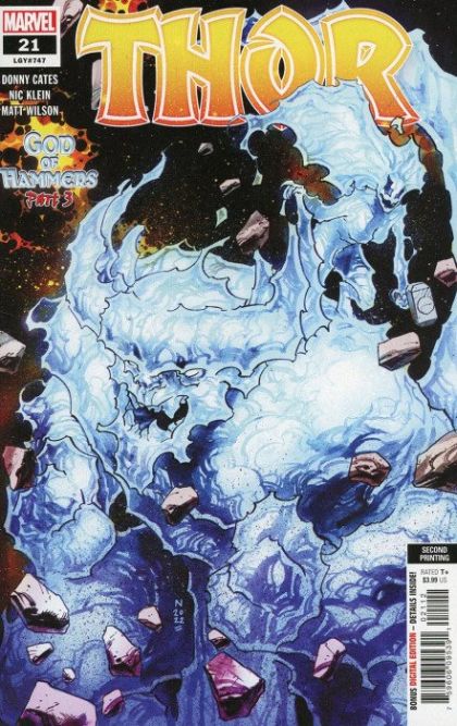 Thor, Vol. 6 #21E 2nd Printing Nic Klein Variant Cover